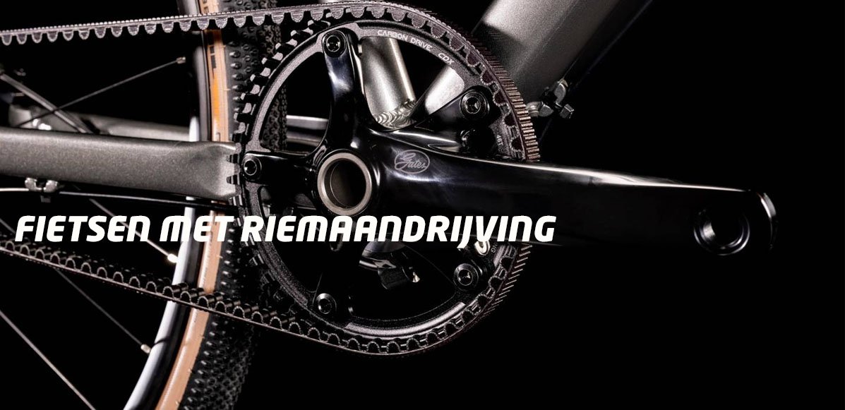 Fietsen met riemaandrijving