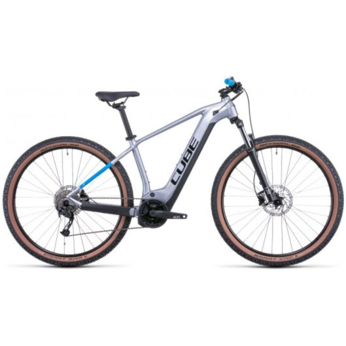 Cube REACTION HYBRID PERFORMANCE 500 Polarsilver/blue