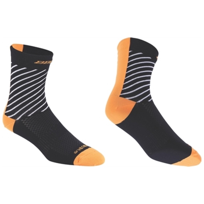 BBB BSO-17 Sokken ThermoFeet Zwart/oranje