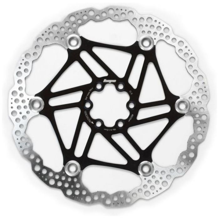 Hope FLOATING DISC - 180MM 6 BOLT-FLOAT-BLACK BLACK