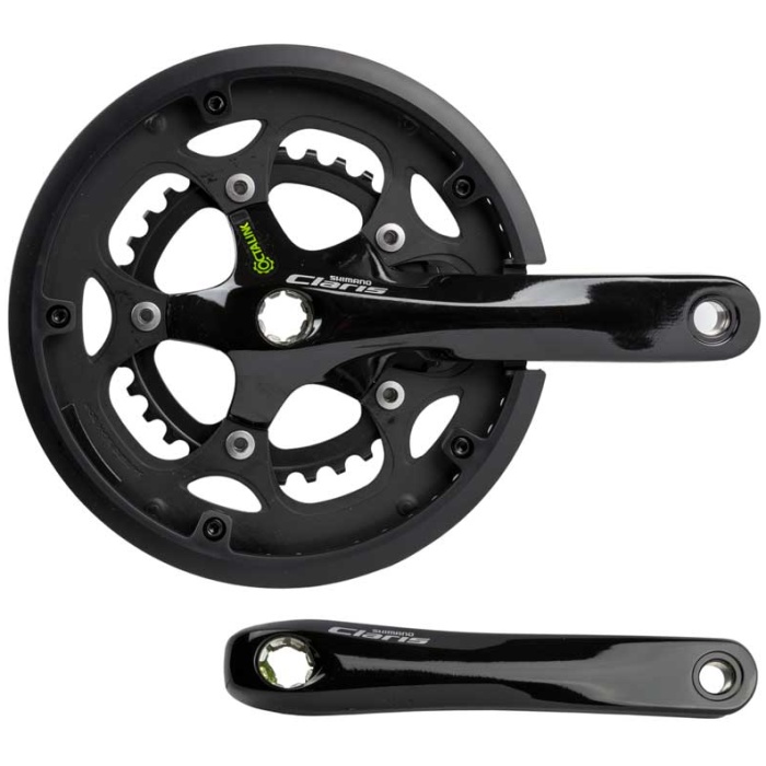 Shimano CRANKSTEL SH CLARIS 8V ALM 34/50 ZW Zwart
