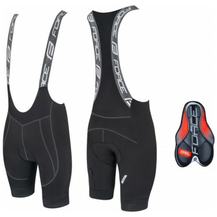 Force Fame broek kort met bretels mt: