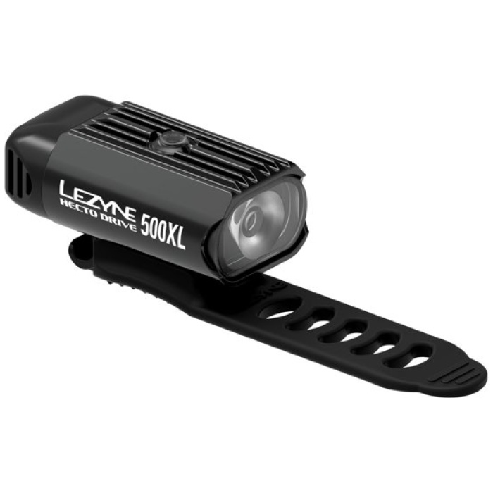 Lezyne HECTO DRIVE 500XL FRONT BLACK BLK/HI GLOSS