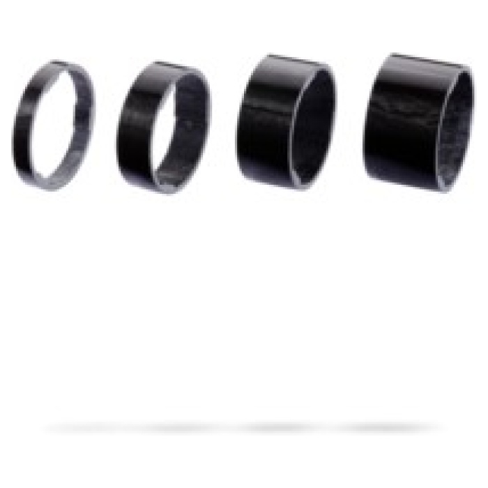 BBB BHP-35 Spacers UltraSpace 5/10/15/20mm 1.1/8" Carbon