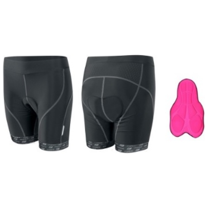 Force korte broek dames zwart mt: