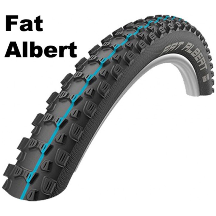 Schwalbe ADDIX FAT ALBERT R 29X2.35 TL-E SS SPGRIP VOUW BLACK
