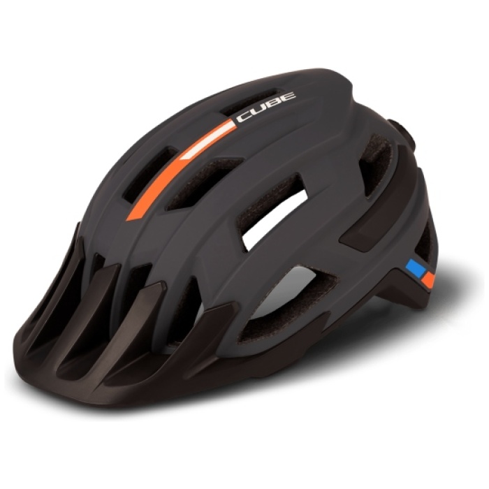 Cube HELMET ROOK X AT GRY/ORA L (57-62) Grey/orange