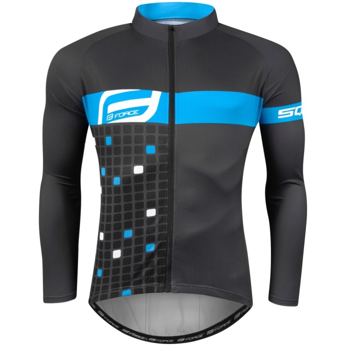 Force Jersey SQUARE long sleeves,grey-blue