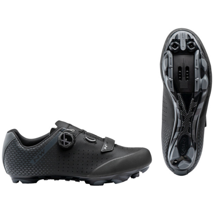 Northwave NW ORIGIN PLUS 2 black/anthra mt: Black/dark Grey