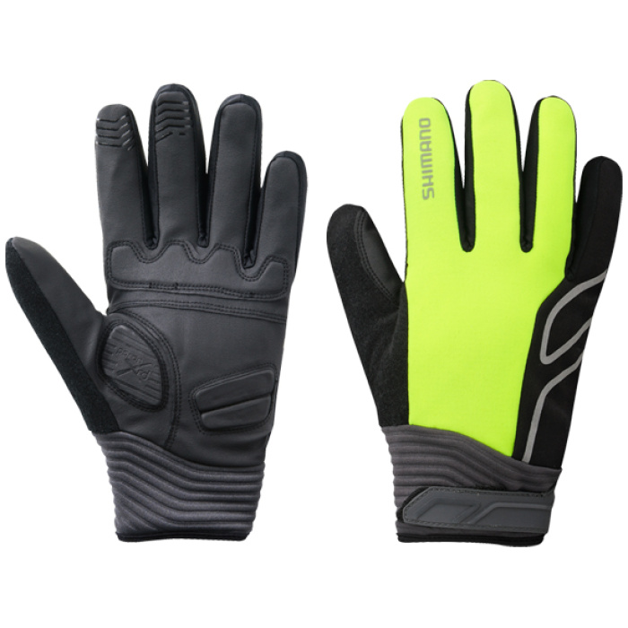 Shimano Handschoenen High-Visi Geel