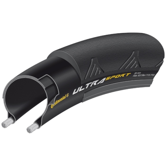 Continental BUB ULTRA SPORT ZW Zwart
