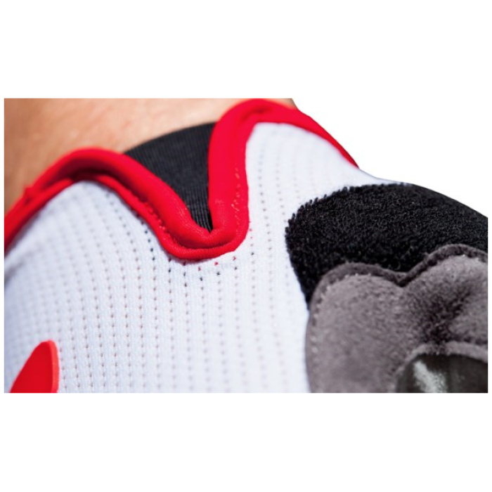 Cube GLOVES RACE TEAMLINE SHORTFINGER (10) WHITE / BLUE / RED - Afbeelding 3