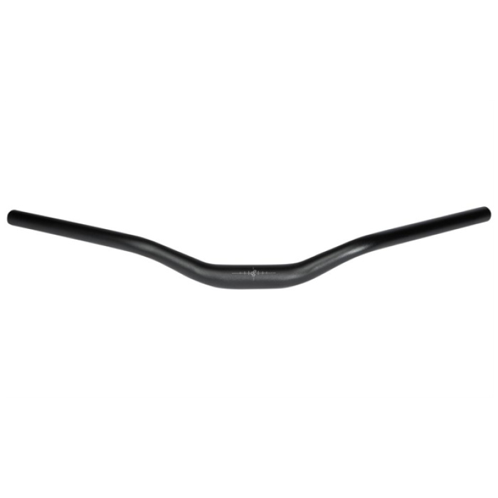 Cube HANDLEBAR COMFORT SHAPE 31,8 MM X 620 MM X 5° GLOSSY BLACK/GREY
