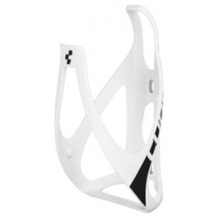 Cube BOTTLE CAGE HPP MATT WHITE AND BLACK MATT WHITE/BLACK