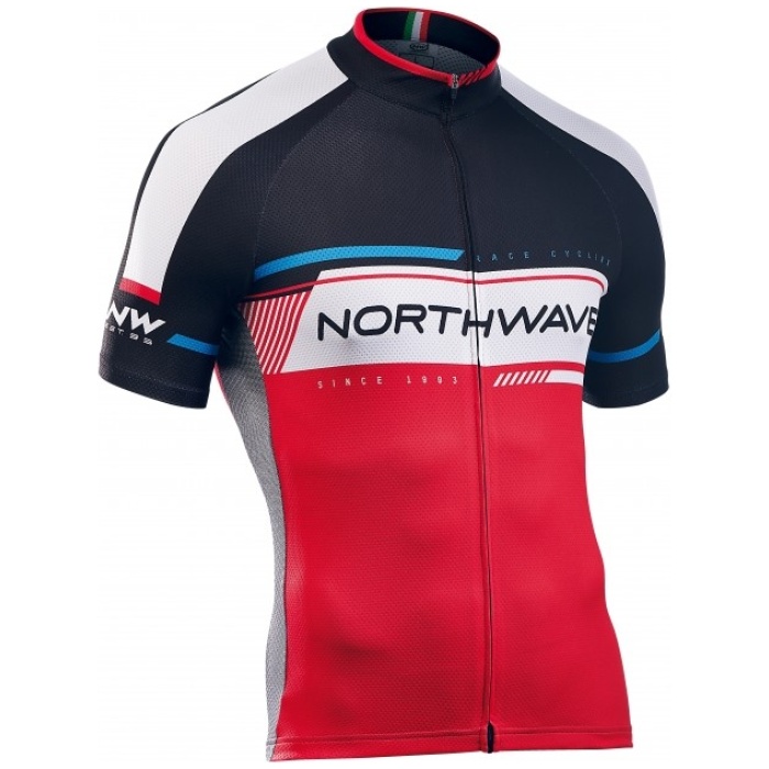 Northwave NW LOGO 2 JERSEY ROOD/ZWART