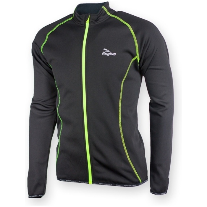 Rogelli Winterjack Pesaro Zwart/Fluor