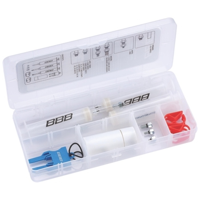 BBB BBS-101 DiscBrake Bleeding Kit Transparant