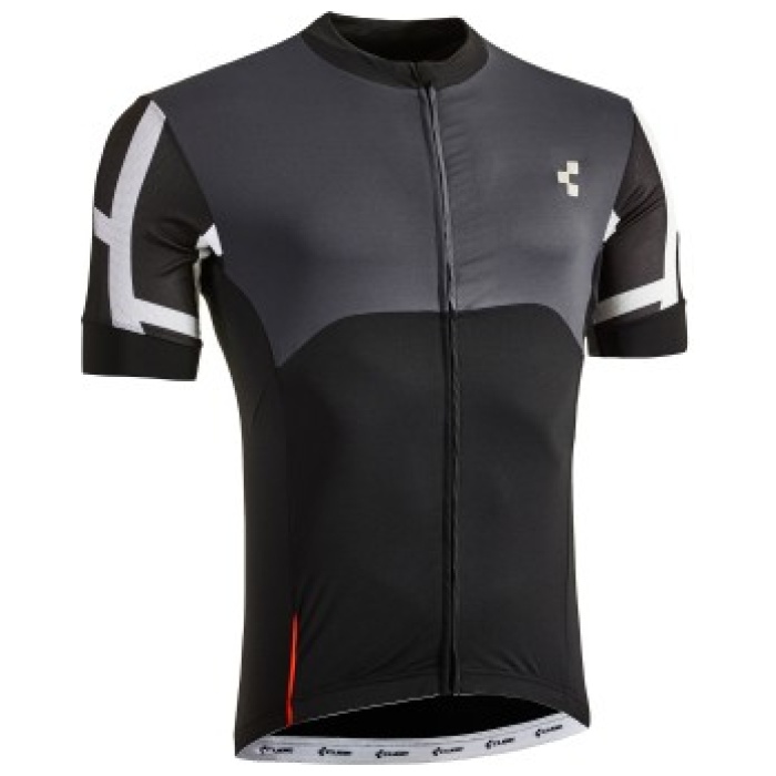 Cube BLACKLINE JERSEY S/S BLACK/WHITE/GREY