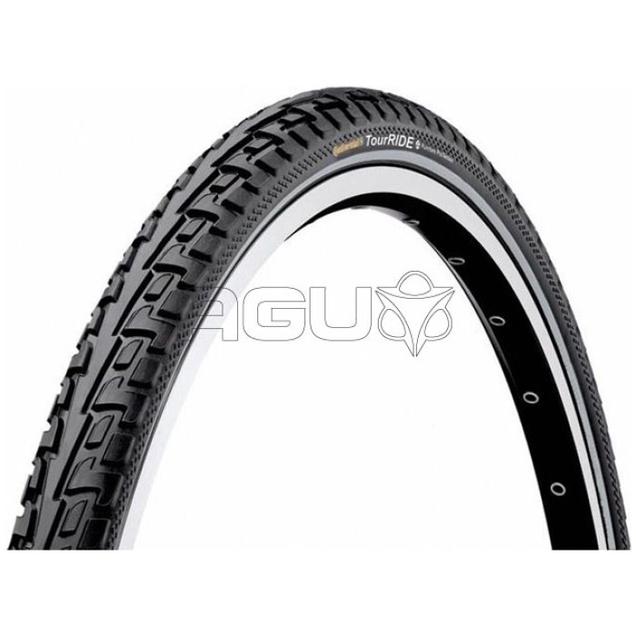 Continental Conti btb 27x1 1/4 TourRide R zw Zwart