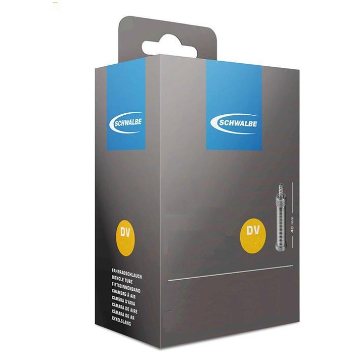 Schwalbe Binnenband DV9 24" / - 32mm ventiel Zwart - Afbeelding 2