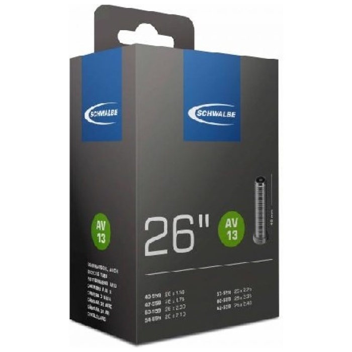 Schwalbe SW -13- Auto-V 26 26 INCH Zwart - Afbeelding 3