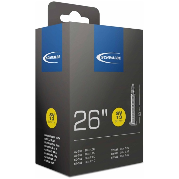 Schwalbe BIB SW -13- Frans-V 26 26 INCH Zwart - Afbeelding 2