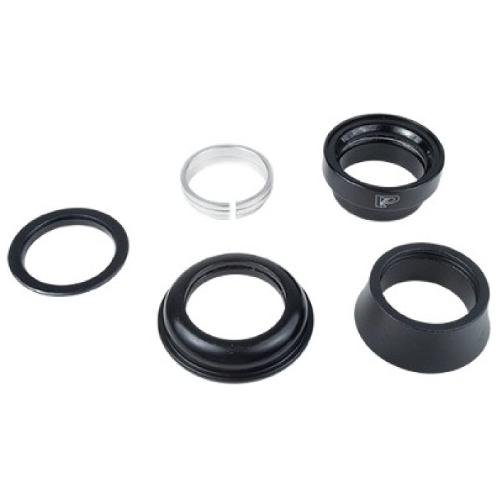 Vp Balhoofdstel staal 1-1/8in traditionele bovenzi BLACK