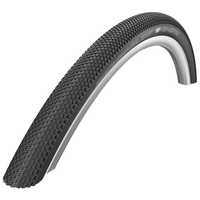 Schwalbe BUB 27.5X225 SC R G ONE ALLROUND AP DD RG Z Zwart