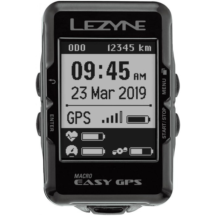 Lezyne MACRO EASY GPS BLACK