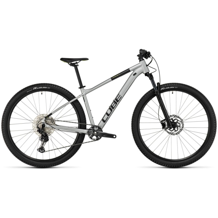 Cube ATTENTION SLX Silvergrey/lime