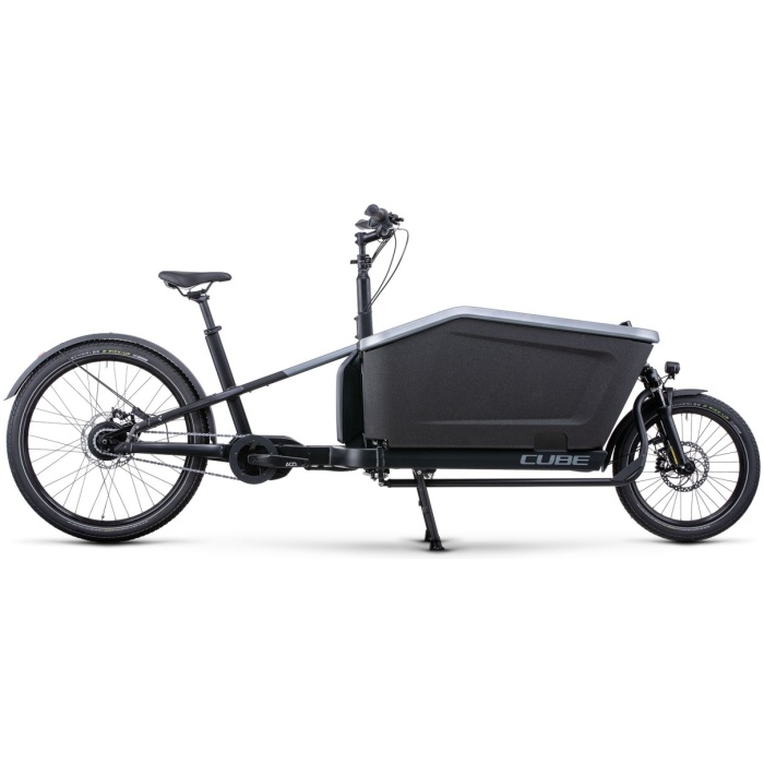 Cube CARGO HYBRID Flashgrey/black