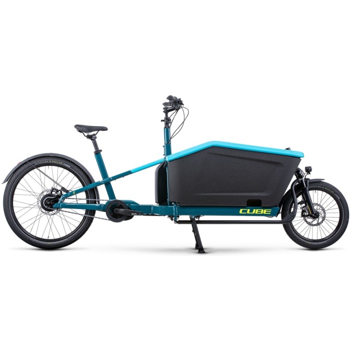 Cube CARGO HYBRID Blue/lime