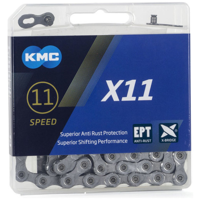 Kmc KETTING 11V 11/128 X11 EPT ZI Zilver