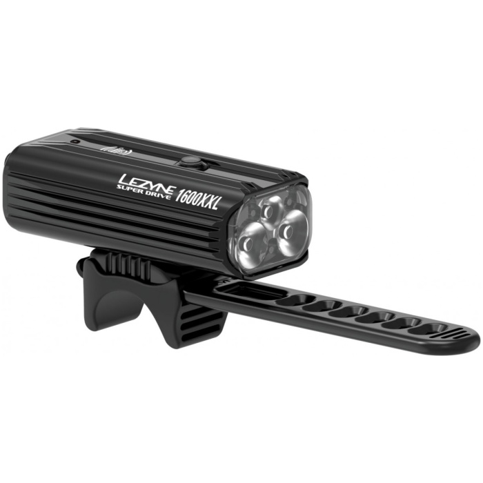 Lezyne SUPER DRIVE 1600XXL FRONT BLACK BLK/HI GLOSS