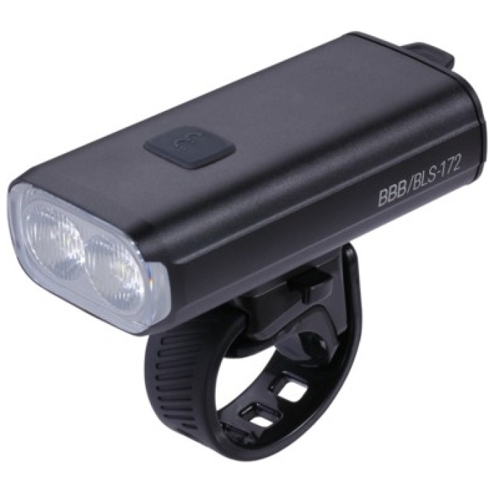 BBB BLS-172 Voorlamp StrikeDuo 1600 Zwart