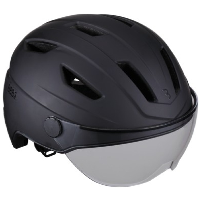 BBB BHE-57 Helm Move Faceshield Transparent (52-57cm) Mat Zwart