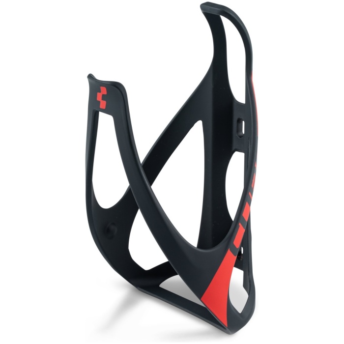 Cube BOTTLE CAGE HPP Matt Black/red