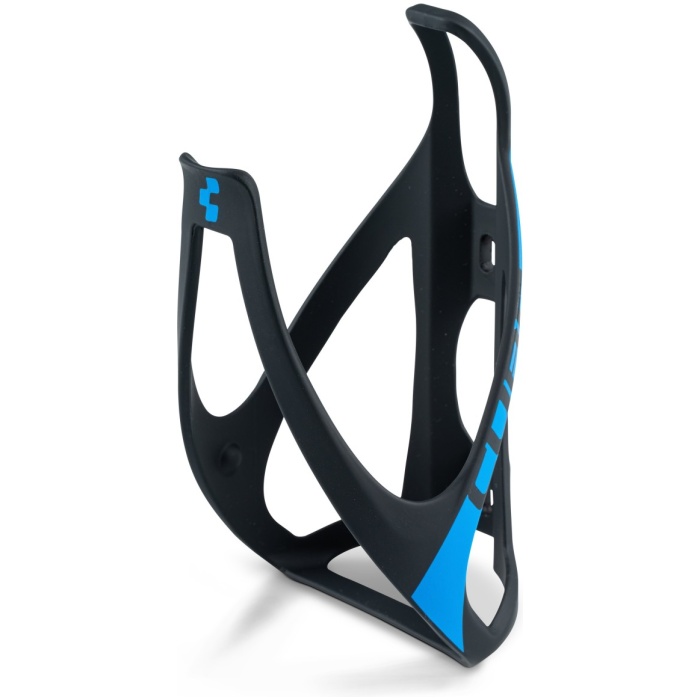 Cube BOTTLE CAGE HPP Matt Black/blue
