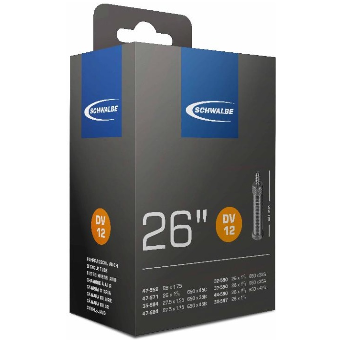 Schwalbe BIB 26X11/4-13/8-175 SC DV (40) DV12 Zwart - Afbeelding 3
