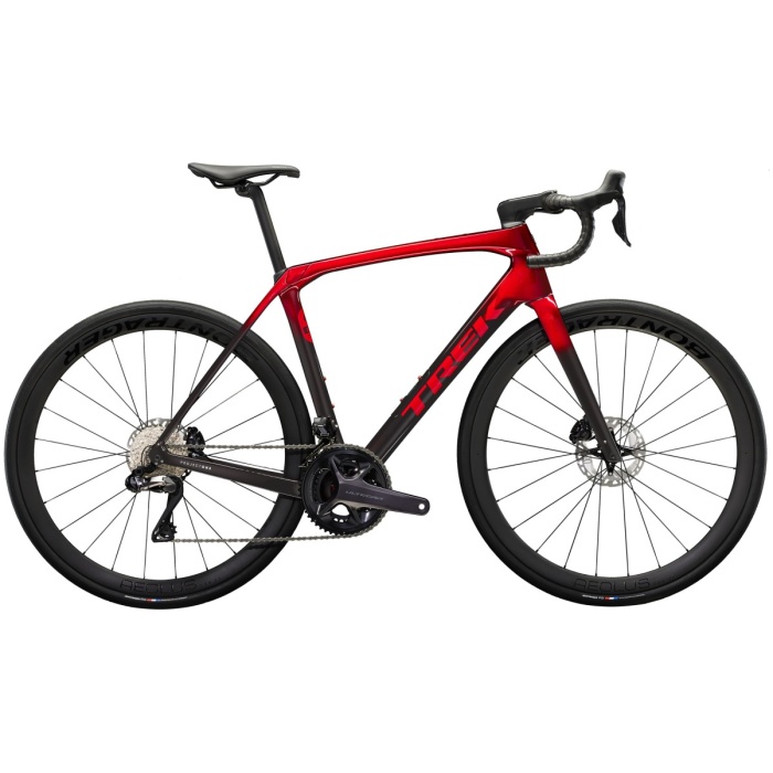 Trek Domane SLR 7 gen 4 METALLIC RED SMOKE TO RED CARB