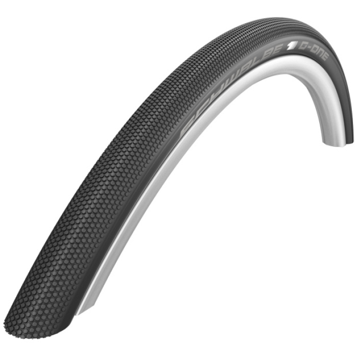 Schwalbe BUB 28X120 SC G ONE SPEED TLE MS VG ZW VW Zwart