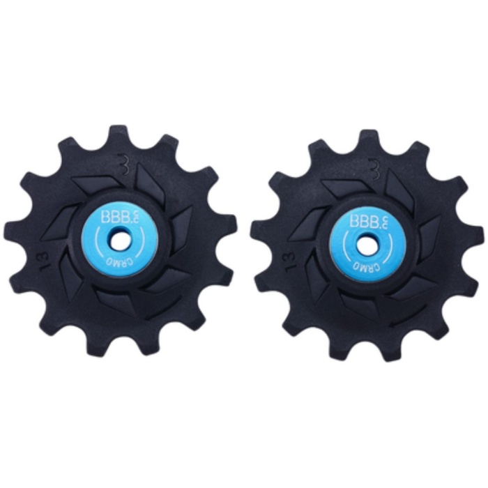 BBB BDP-09 Derailleurwieltjes RollerBoysComp. Shim. MTB Zwart
