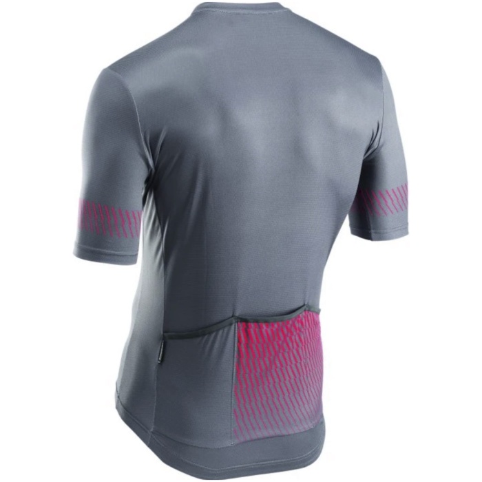 Northwave NW Origin Jersey Dark Grey/red - Afbeelding 3