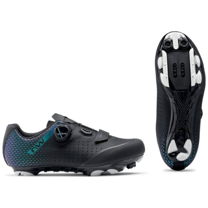 Northwave NW Origin Plus 2 WMN Black/Irid Black/Iridescent