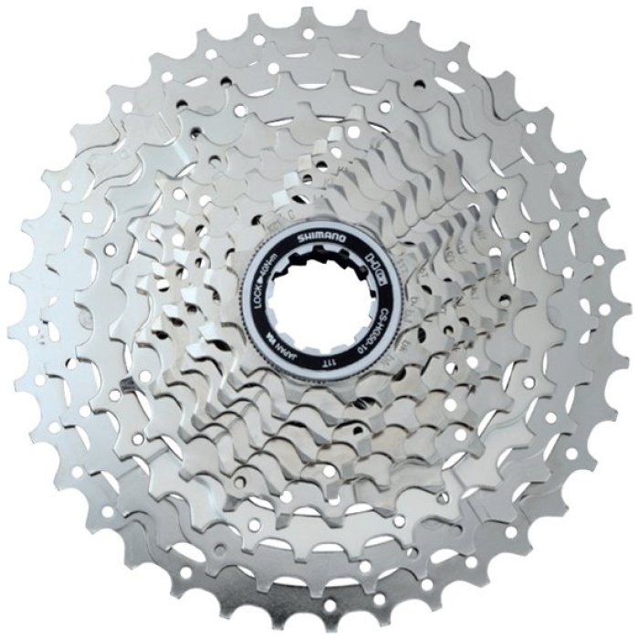 Shimano cassette HG 50 11-36 10 speed Zilver