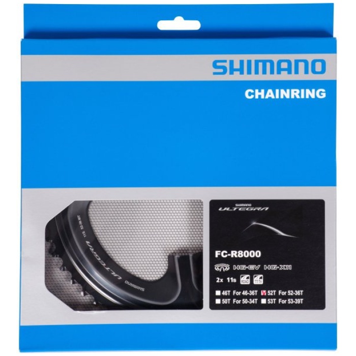 Shimano Kettingblad 52T-MT Ultegra Zwart