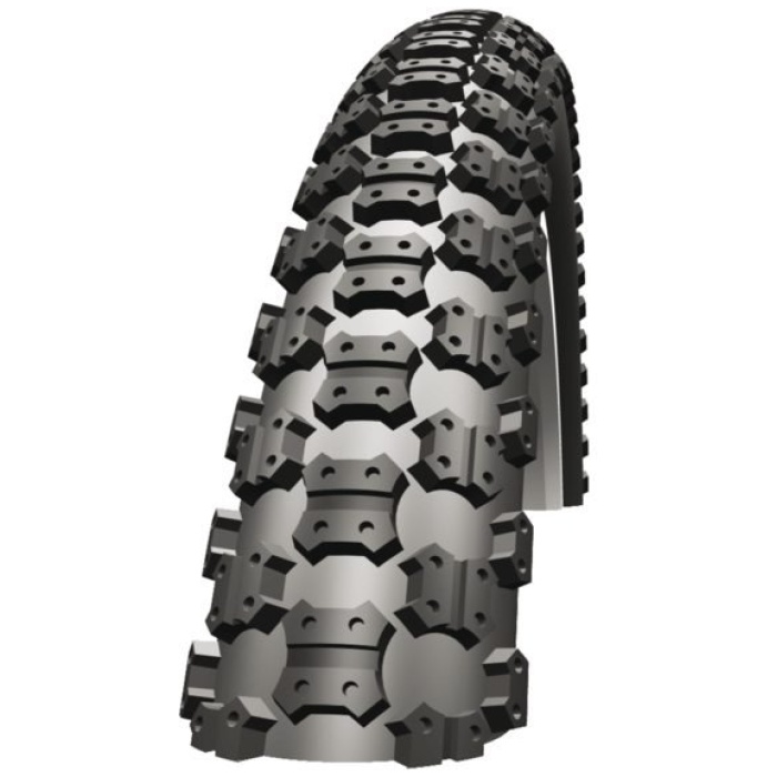 Schwalbe 16x2.125 Mad Mike draad 11107400.01 Zwart