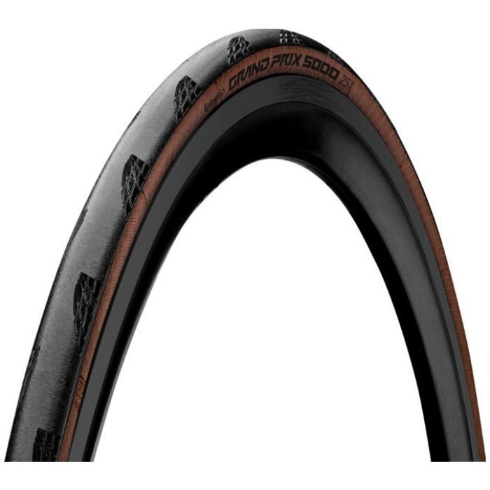 Continental BUB 28X11/16 CO GRAND PRIX 5000S TR ZW/TR Zwart/Transparant