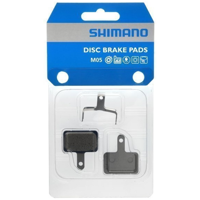 Shimano Remblokset M05 Resin BR-M515 Grijs