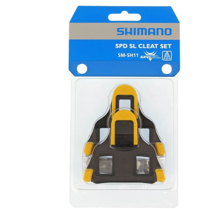 Shimano Schoenplaatjes SPD-SL SM-SH11 Zwart/Geel